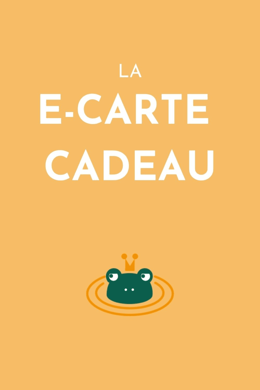 LAGADOUE - Carte Cadeau orange