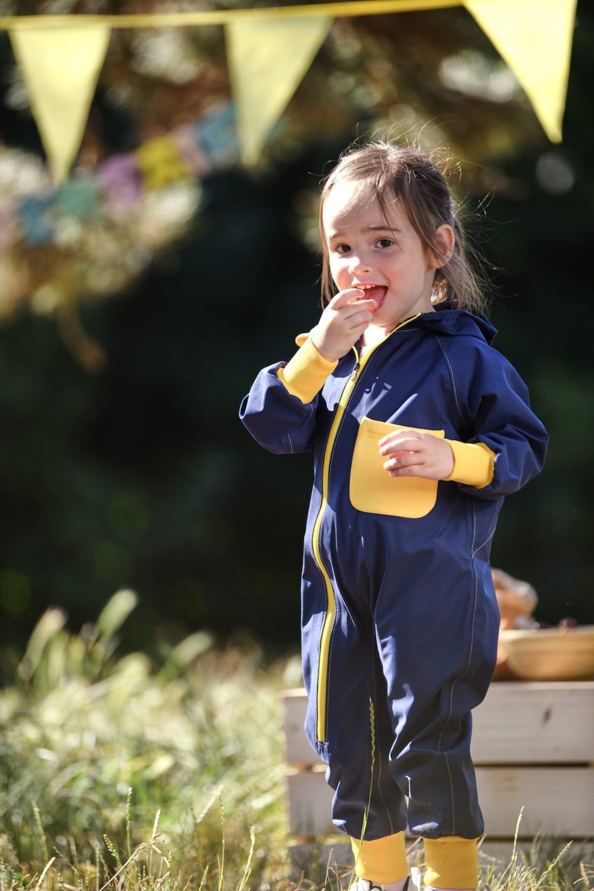 Combinaison Moutarde de pluie enfant