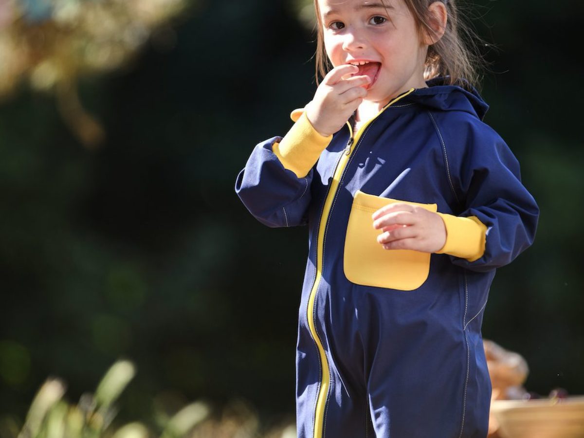 Combinaison Moutarde de pluie enfant