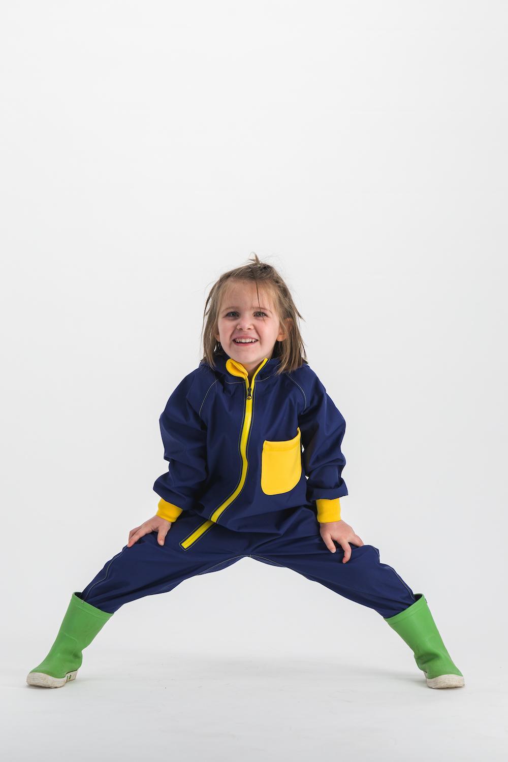 Combinaison Moutarde de pluie enfant