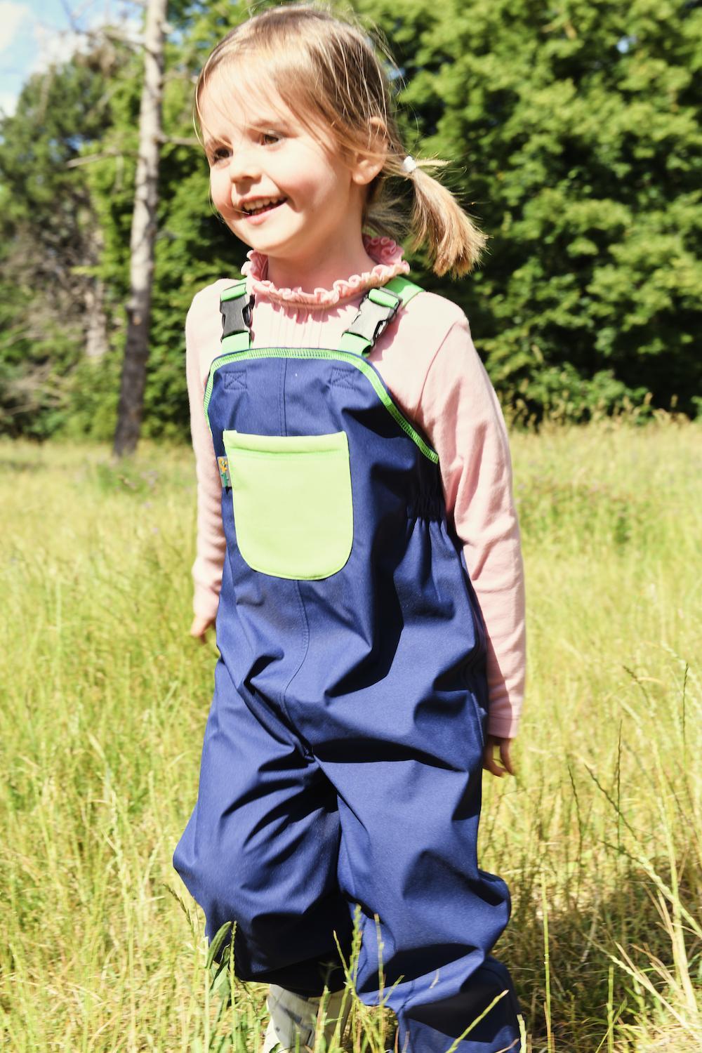 Salopette imperméable bébé avec pieds Oekotex - LOCATION